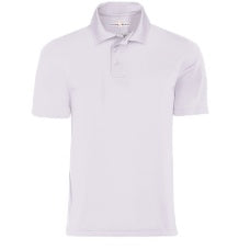 Performance White Short Sleeve knit shirt