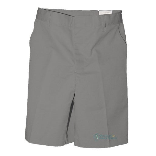 Our Lady of Grace School Grey Dress Short w/ Logo