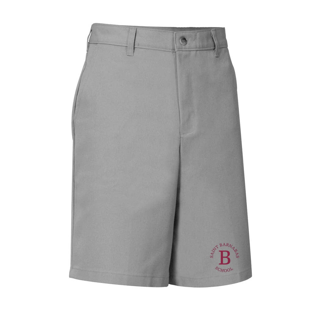 St. Barnabas Elementary School Grey Dress Short w/ Logo