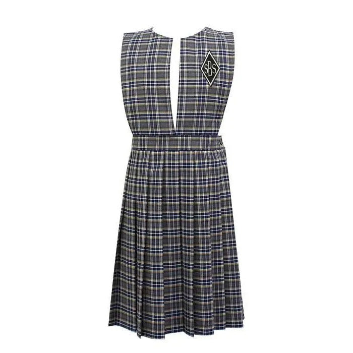 St. Benedict School Plaid Jumper w/ Logo
