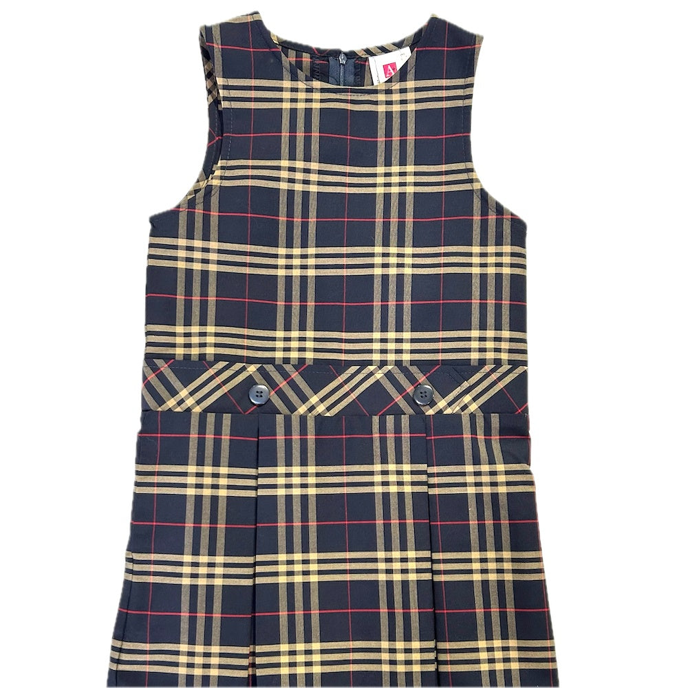 School Apparel Plaid Jumper