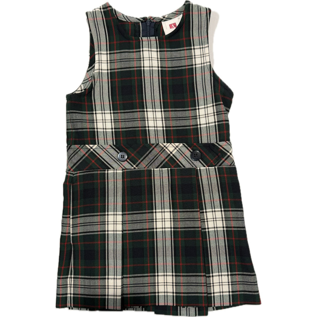 School Apparel Plaid Jumper