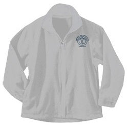 Immaculate Conception School Grey Full Zip Fleece w/ Logo