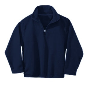 Navy Half Zip Fleece