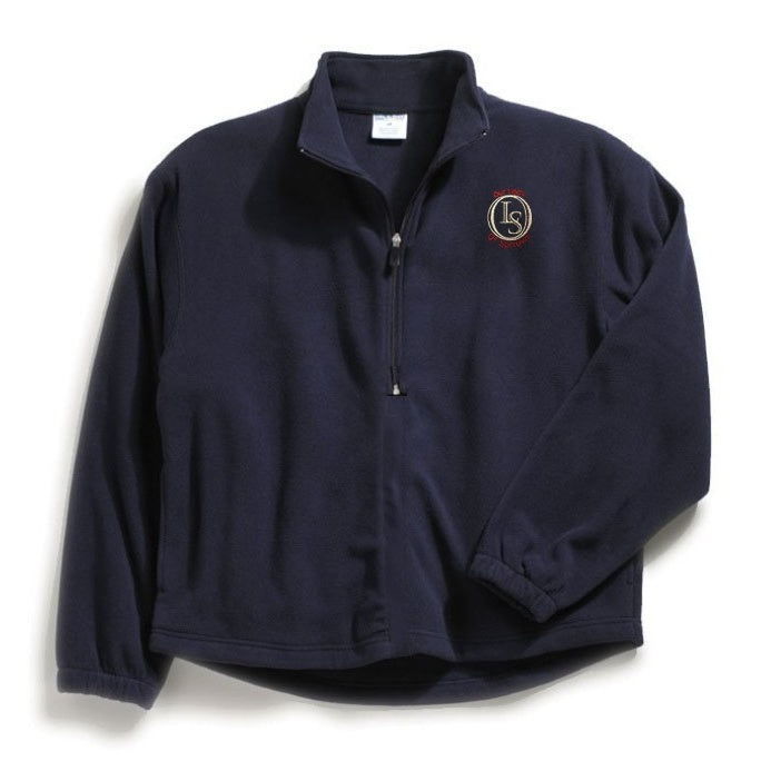 Our Lady of Sorrows School Navy Half Zip Fleece w/ Logo
