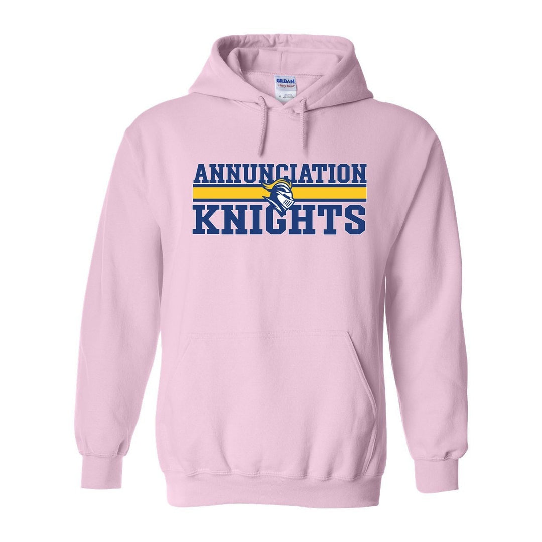 Annunciation School Spirit Pullover Hoodie w/ Knights Logo 