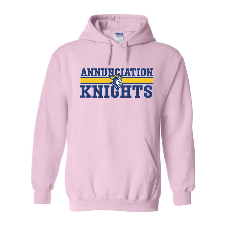 Annunciation School Spirit Pullover Hoodie w/ Knights Logo 