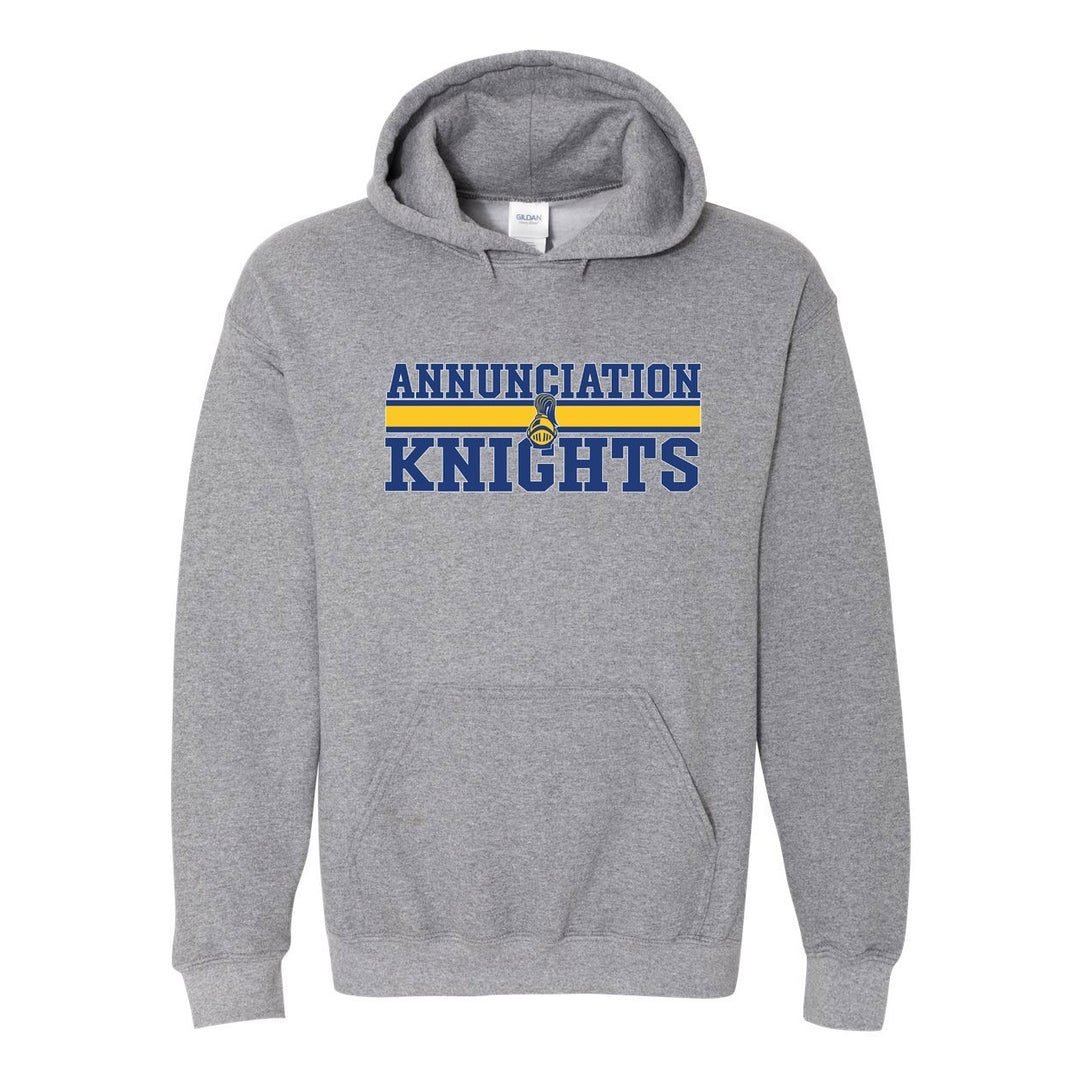 Annunciation School Spirit Pullover Hoodie w/ Knights Logo 
