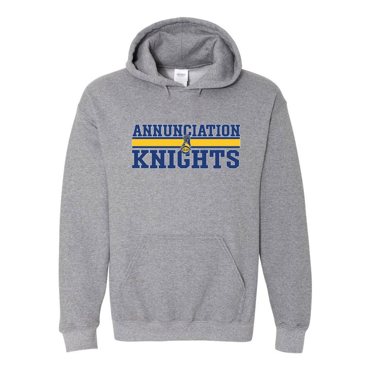 Annunciation School Spirit Pullover Hoodie w/ Knights Logo 