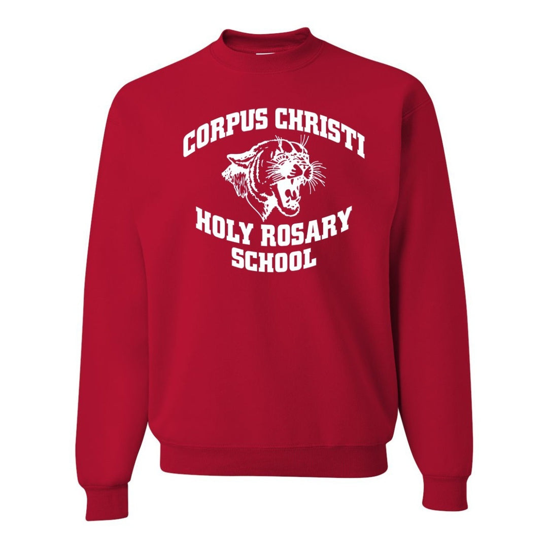 Corpus Christi-Holy Rosary School Spirit Sweatshirt w/ Jaguar Logo 