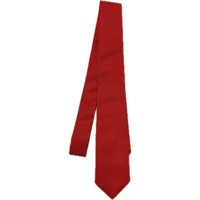Solid Red Tie