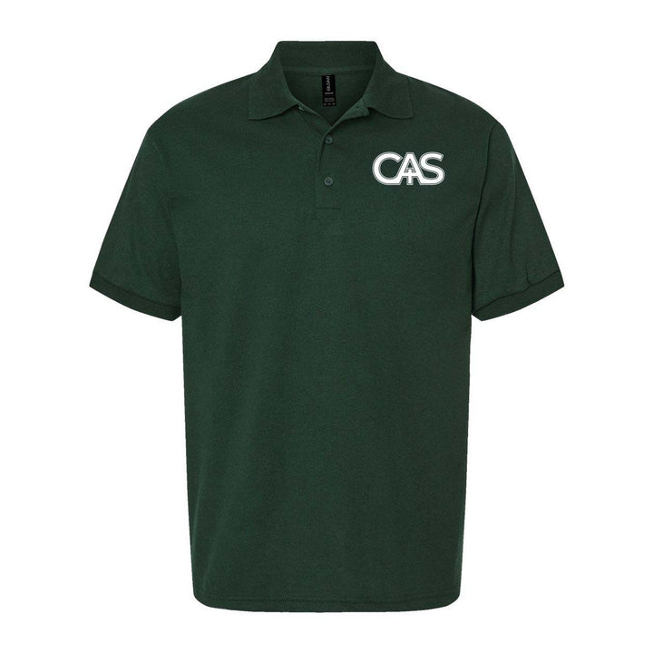 Catholic Academy of Stamford Short Sleeve Spirit Polo w/ Spirit Logo 
