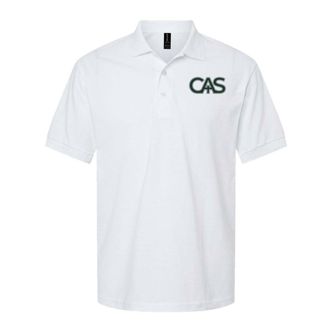 Catholic Academy of Stamford Short Sleeve Spirit Polo w/ Spirit Logo 
