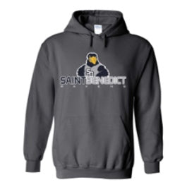 St. Benedict School Spirit Pullover Hoodie w/ Raven Logo 