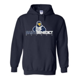 St. Benedict School Spirit Pullover Hoodie w/ Raven Logo 