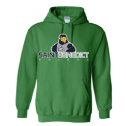 St. Benedict School Spirit Pullover Hoodie w/ Raven Logo 