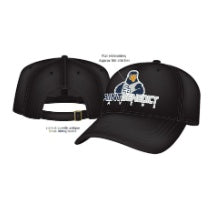 St. Benedict School Spirit Black Baseball Cap w/ Raven Logo 