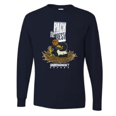 St. Benedict School Spirit Long Sleeve T-shirt w/ Nest Logo 
