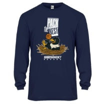 St. Benedict School Spirit Performance Long Sleeve T-shirt w/ Nest Logo 