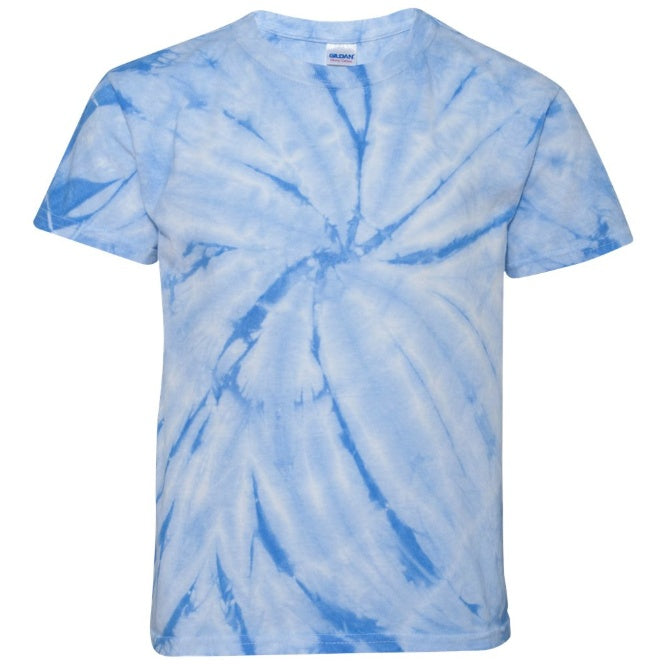 Columbia Blue Short Sleeve Tie Dye T-Shirt