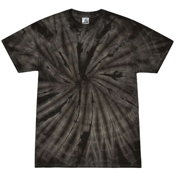 Black Short Sleeve Tie Dye T-Shirt