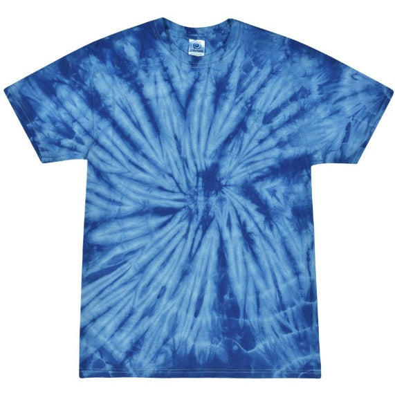 Royal Short Sleeve Tie Dye T-Shirt