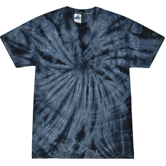 Navy Short Sleeve Tie Dye T-Shirt