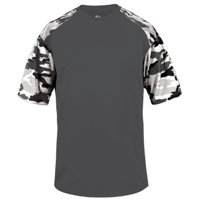 Graphite Performance Camo Sleeve T-shirt