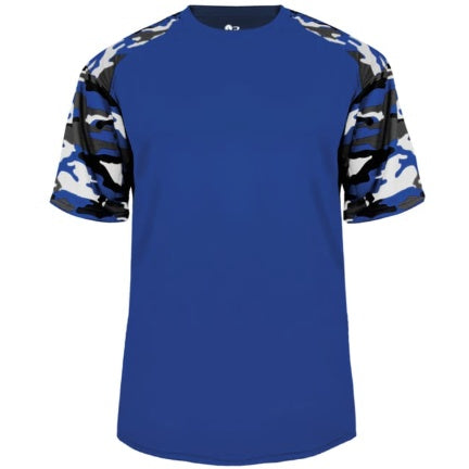 Royal Performance Camo Sleeve T-shirt