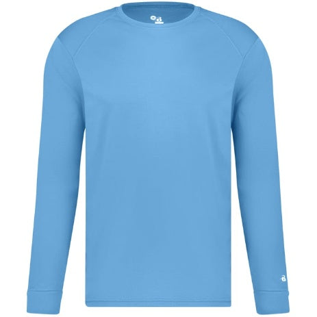 B-Core Columbia Blue Performance Long Sleeve T-shirt