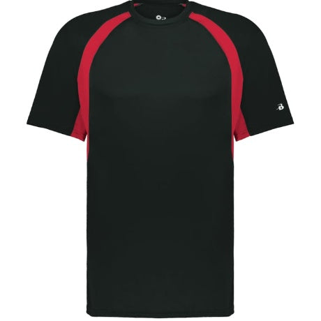 Black/Red Short Sleeve Hook T-Shirt
