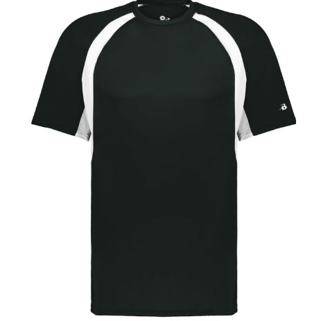 Black/White Short Sleeve Hook T-Shirt