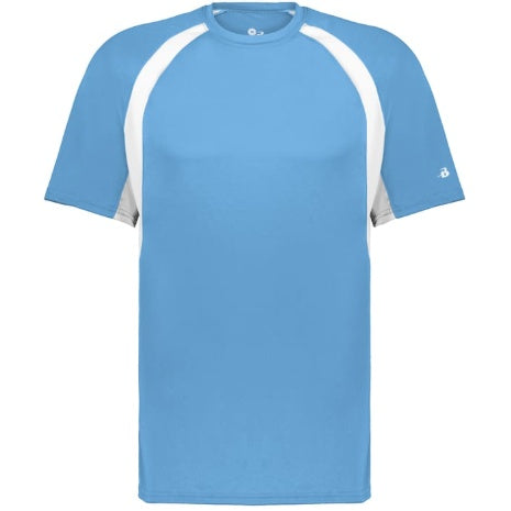 Columbia Blue/White Short Sleeve Hook T-Shirt