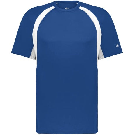 Royal/White Short Sleeve Hook T-Shirt