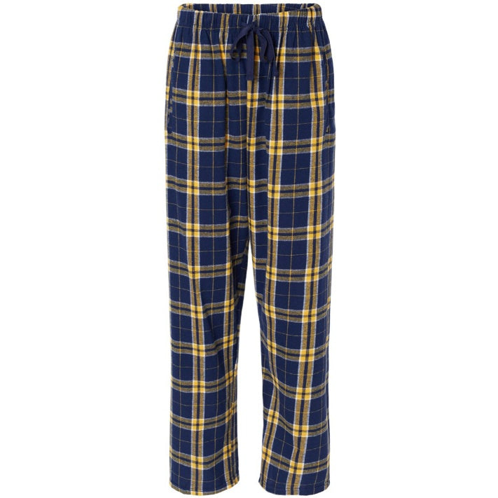 Navy/Gold Flannel Pants