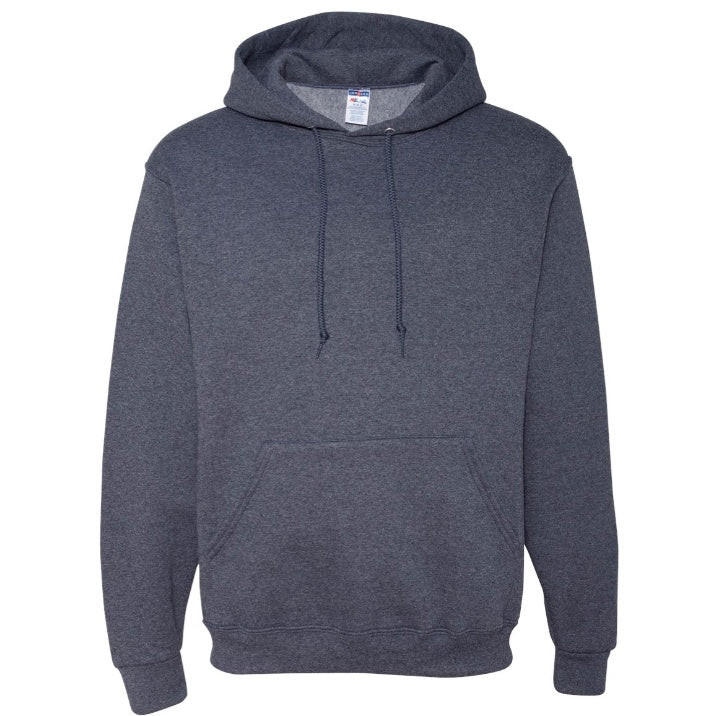 Jerzee Vintage Heather Navy Pullover Hoodie
