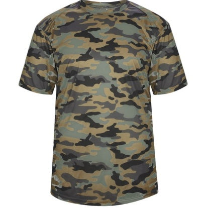 Sand Full Camo Sleeve T-shirt