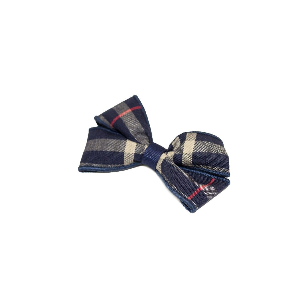 Small Plaid Bow