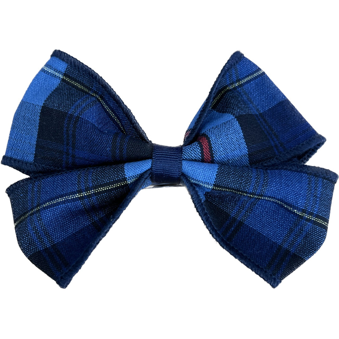 Small Plaid Bow