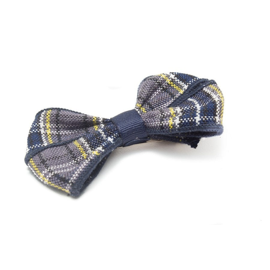 Small Plaid Bow
