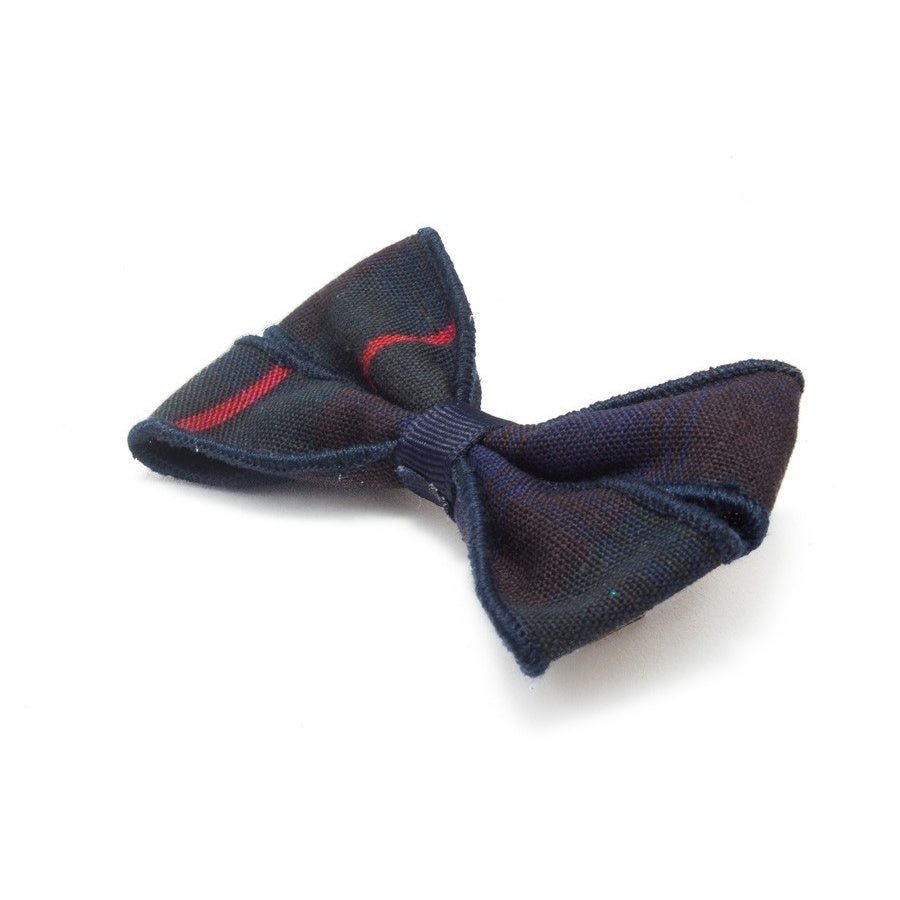 Small Plaid Bow
