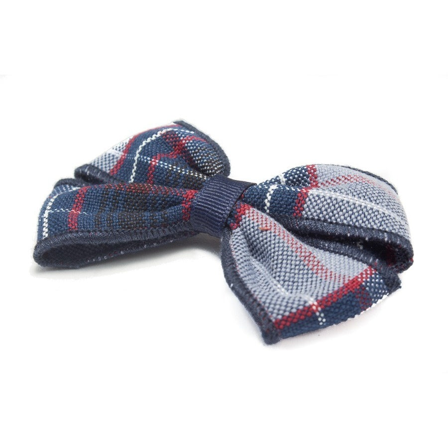 Small Plaid Bow