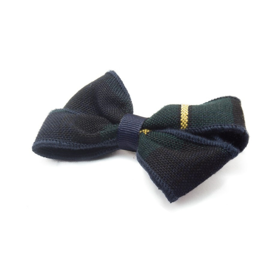 Small Plaid Bow