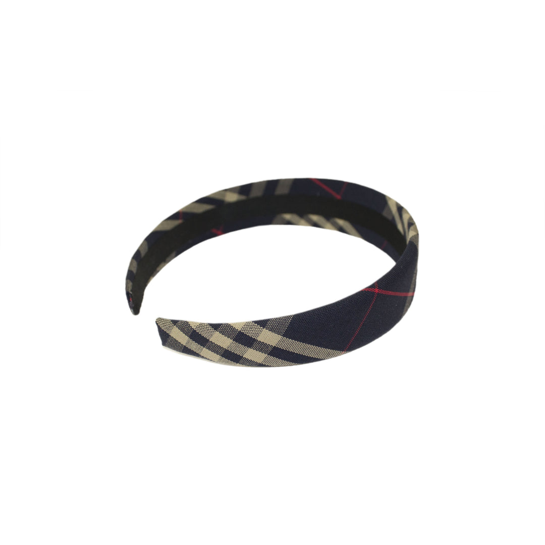 Wide Padded Traditional Plaid Headband