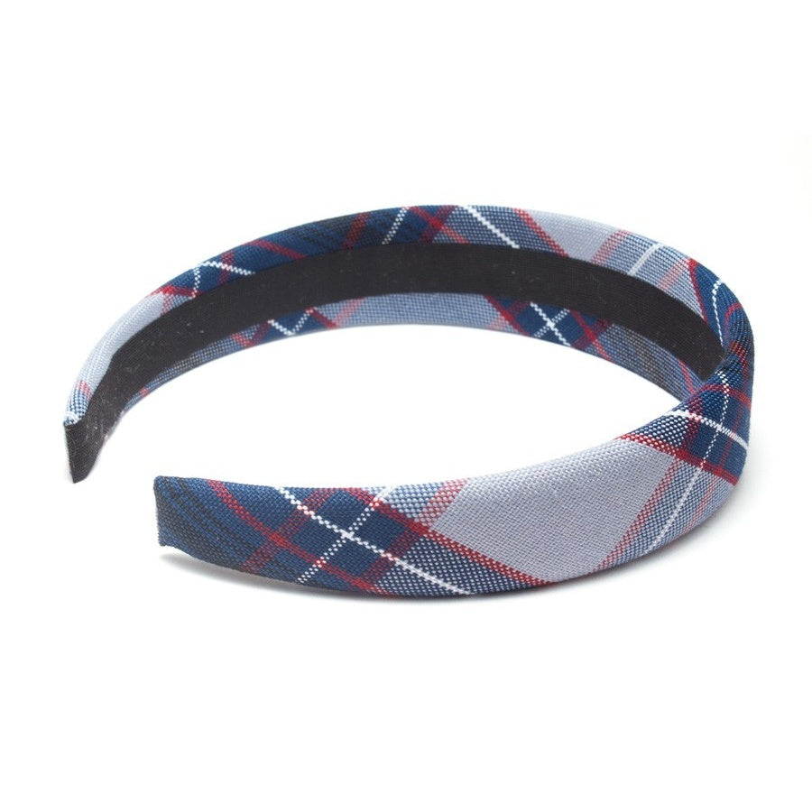 Wide Padded Traditional Plaid Headband