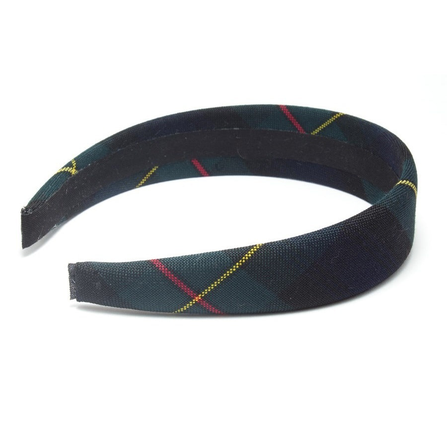Wide Padded Traditional Plaid Headband