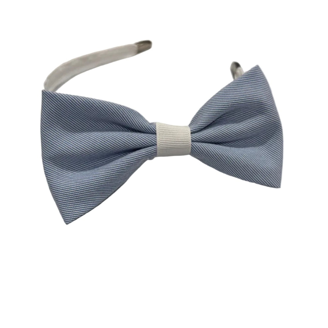 Medium Bow on Covered Headband