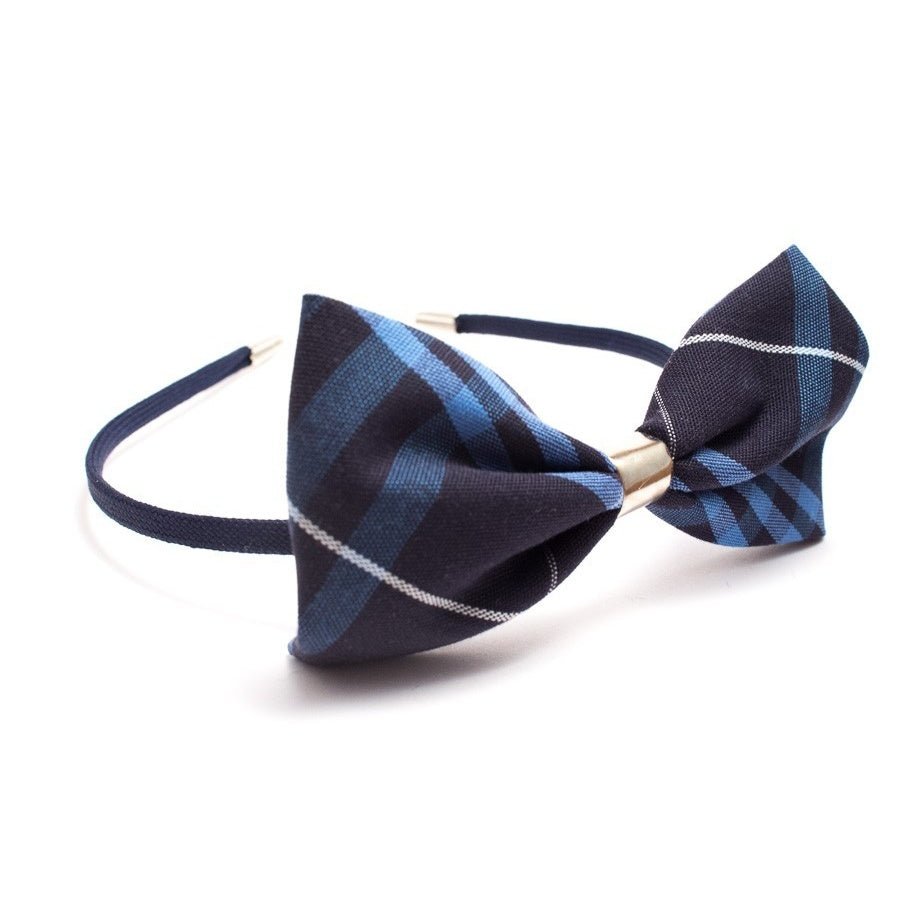 Medium Bow on Covered Headband