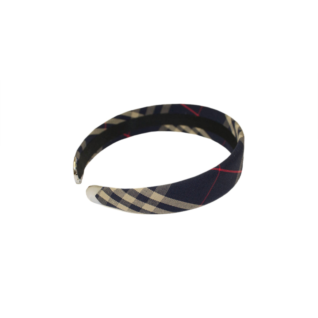 Traditional Padded Headband with Metal Tip Ends