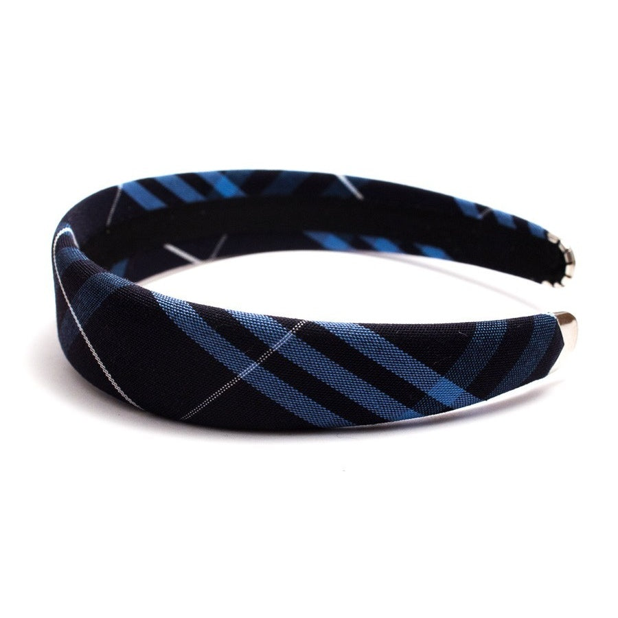 Traditional Padded Headband with Metal Tip Ends